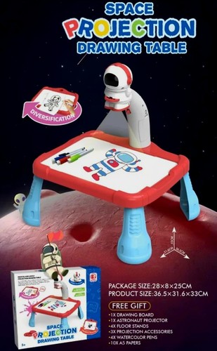 Kids art drawing - art, projector